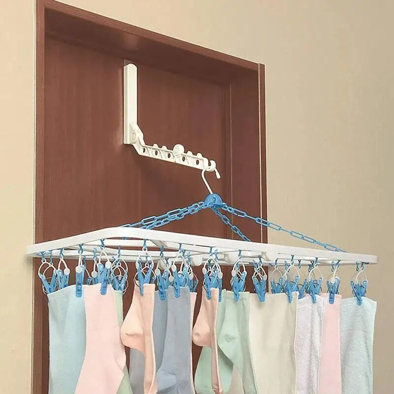 Reisiriiete riidepuu Kaasaskantav multifunktsionaalne reisiriide riidenagi konks Riideriide riidepuu uksekuivatusresti taga Kodutööriist