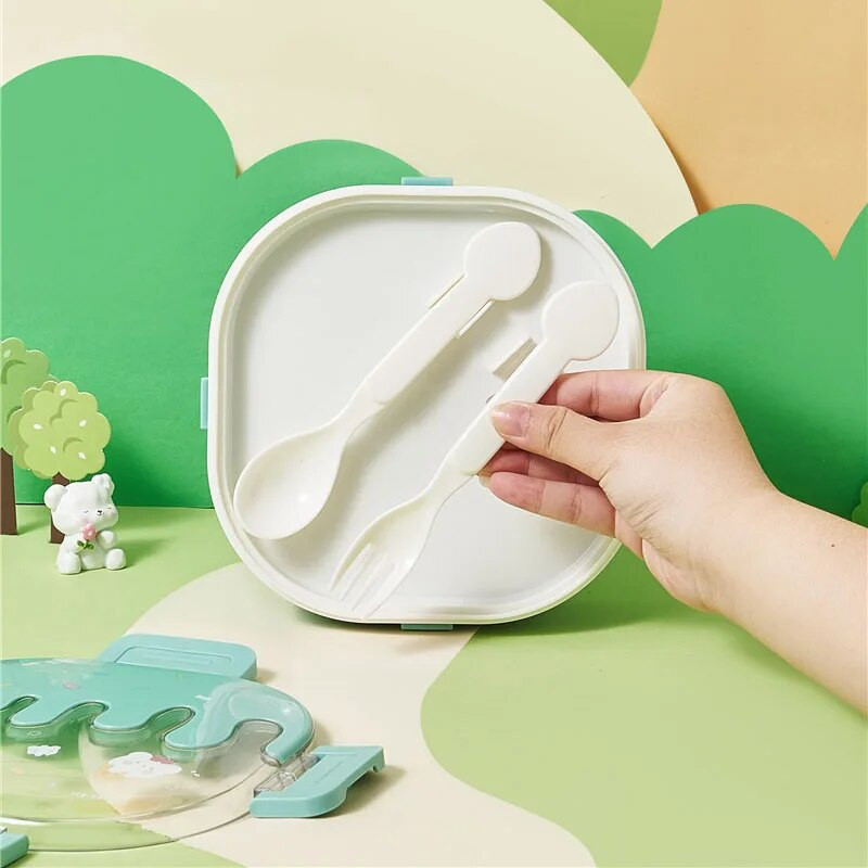 Köök Mikrolaineahi Lõunakarp Sööginõud Toidu hoiukonteiner Lapsed Lapsed Koolikontor kaasaskantav Bento Box