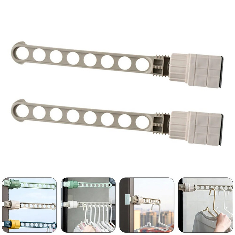 2db ruhaszárító állvány falra szerelhető ruhaszárító állvány Nagy teherbírású, helytakarékos ruhatartó, összecsukható szárítóállvány