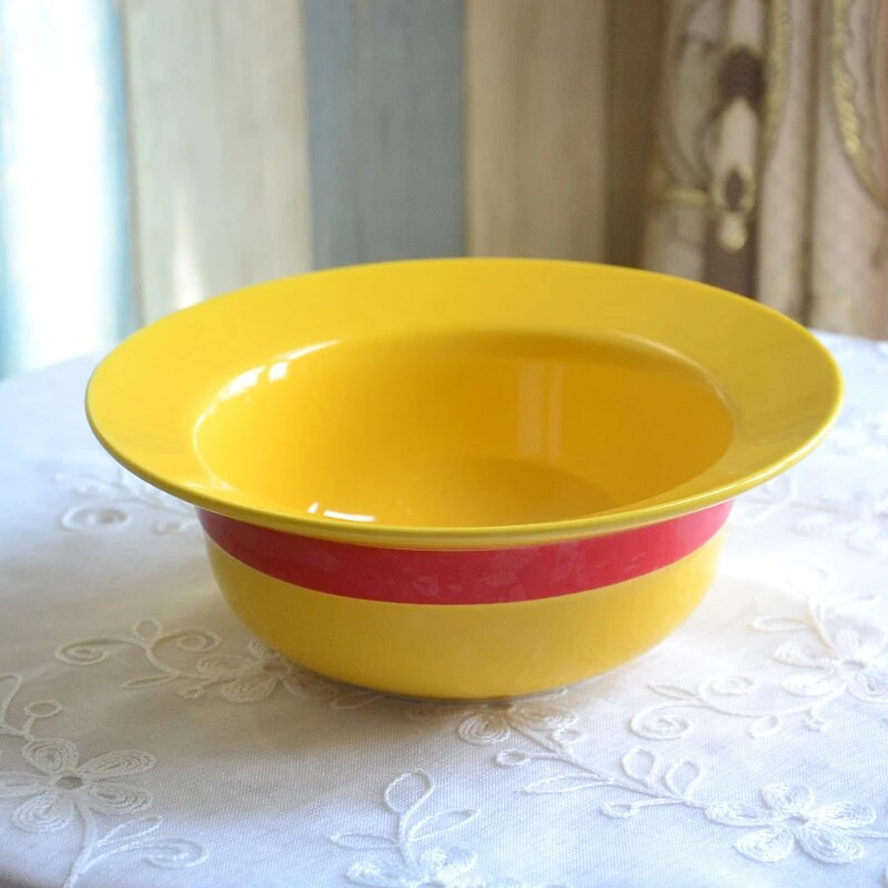 Kreatív Ramen tál szalmakalap kerámia tál instant tészta tál kerámia leveses tál 8 hüvelykes japán stílusú rajzfilm aranyos leveses tál