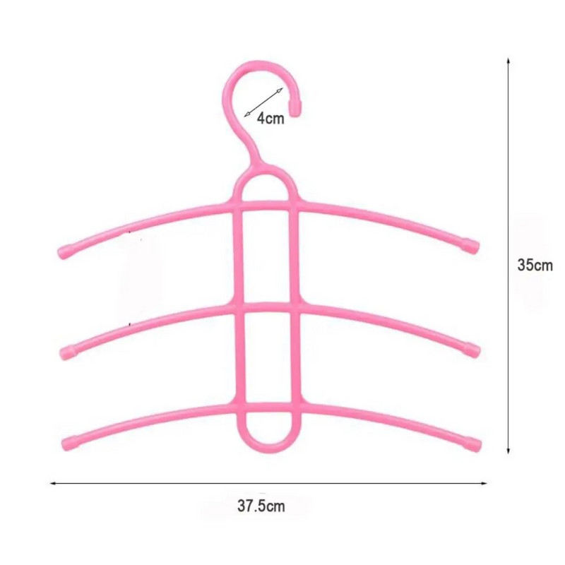 Többfunkciós 3 rétegű akasztós akasztós csúszásgátló szekrényrendező ruhatartó ruhaakasztó Helytakarékos