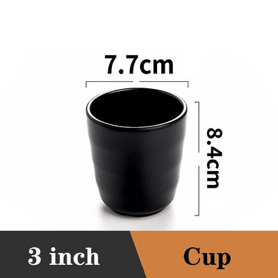 Voćna salata Posuđe za brzu hranu Japanski stil Plastična zdjela za rezance Zdjela za domaćinstvo Ramen Zdjela za juhu