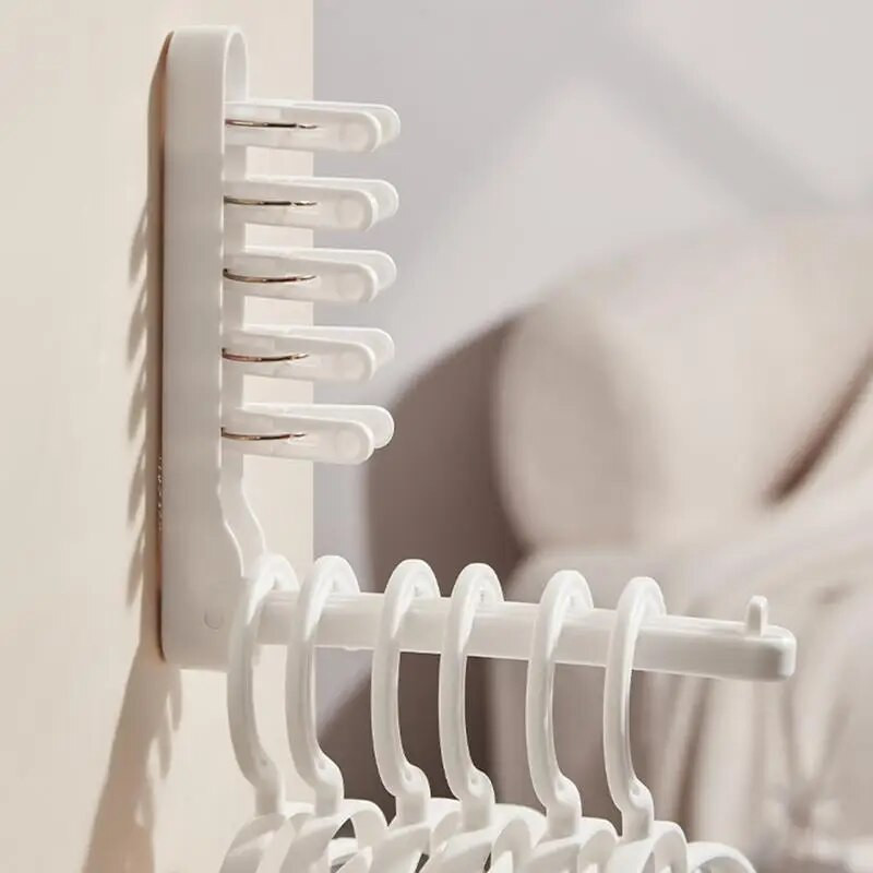 Fürdőszoba Összecsukható ruhaszárító állvány Behúzható lyukasztó, erkélyes szerszám Többfunkciós ruhaakasztó beltéri