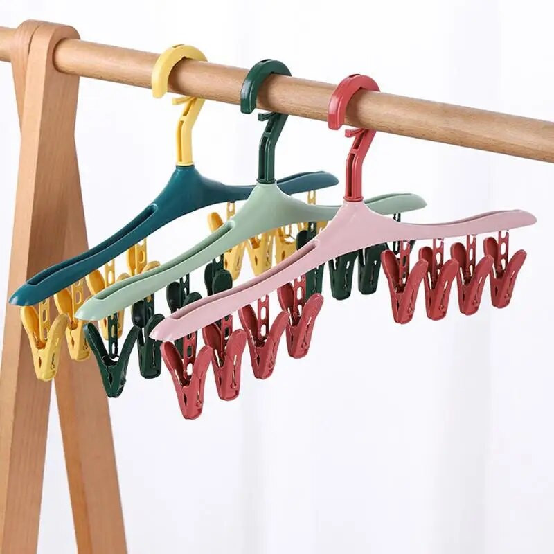 8 kopči Višenamjenske čarape Šešir Gaćice Vješalica Organizator Kukice za sušilicu za odjeću Stalak za sušenje odjeće Vješalice za sušenje odjeće