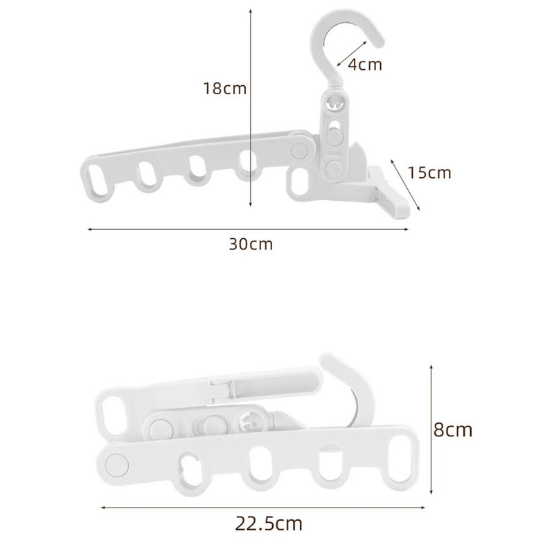 Kokkupandav 5-auguline riidekuivatusrest siseruumides riideriiul Kaasaskantav reisihotell Rippuvad riided Konksuga riidenagi Säästke ruumi