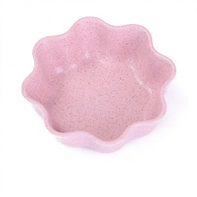 1/3 БР. Сервизи за хранене Мини купа с форма на сърце Купички от пшенична слама за храна Съдове за хранене Купички за подправки с оцет Изгодна кухня