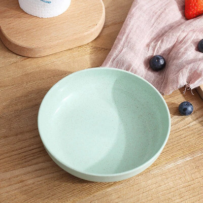 Детска чиния за обяд Храна Купа за хранене на бебе Пшенична слама Детска закуска Съдове за хранене Екологични съдове Съдове за новородени