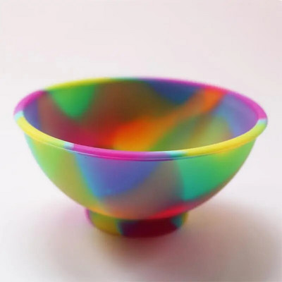 Домакинска силиконова контейнерна купа 67 мм 50 мм Многоцветен тютюн Аксесоари за пушене на билки Кухня Кутия за съхранение на домашен дим