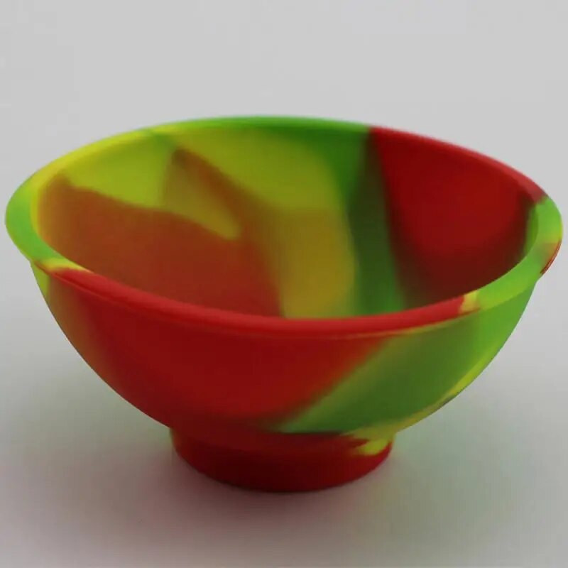 Háztartási szilikon edény 67mm 50mm többszínű dohányfüves dohányzási kiegészítők konyha otthoni füsttároló doboz