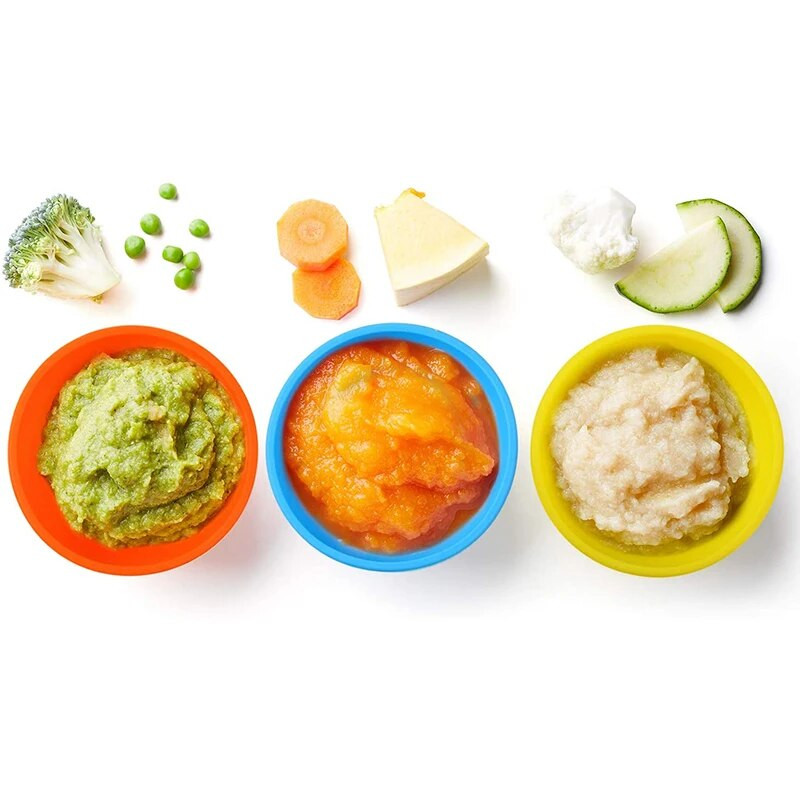 7 darabos szett szilikon tálak, sokszínű újrafelhasználható edény, snack fűszeres tál szószhoz, dióhoz cukorka gyümölcs előétel