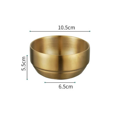 Купа за супа Ramen Kimchi с корейски юфка с капак Сервизи от неръждаема стомана Двуслойни купички против изгаряне Кухненски контейнер за храна