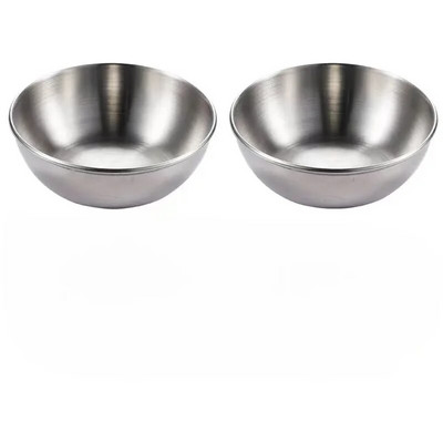 *4 бр. 2 бр. Неръждаема стомана Златен сос Ястия Предястия Подправки Сервиращи ястия Комплекти Поднос Чинии за подправки Кухненска посуда