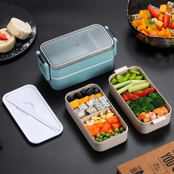 отопляем контейнер за храна bento кутия японска термична закуска електрическа отопляема кутия за обяд за деца с отделения кутия за обяд