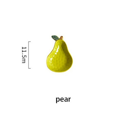 Ястие за сос във формата на плодове Керамична купа за потапяне на подправки Кетчуп Ястие за потапяне от соев оцет Плодова салата Чиния с масло Декорация на сервиз