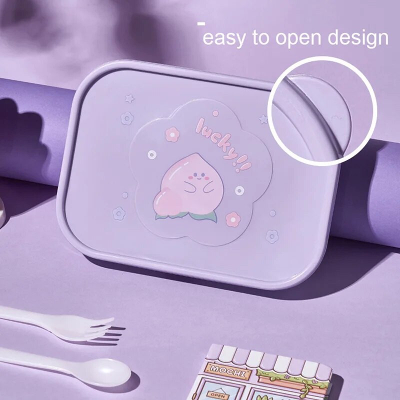 Bento Lunch Box 5 rekeszes étkezés előkészítő konténerek Ebéddoboz gyerekeknek Tartós BPA-mentes, újrafelhasználható élelmiszertároló konténerek Iskolák