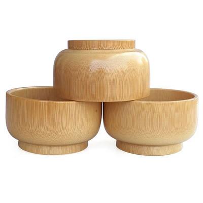 Bamboo Soup Bowl Fashion Természetes egészséges bambusz rizstál