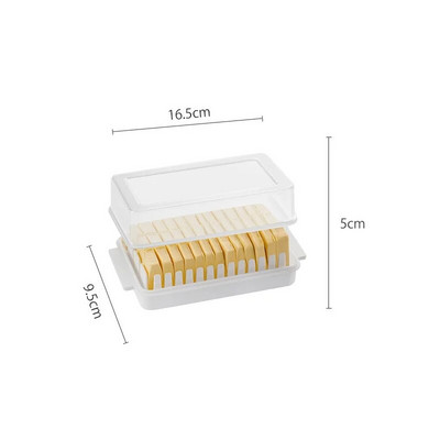 Резачка за масло, кашкавал, кутия за съхранение с капак, домакинска кухня, печене на храна, масло, хладилник, контейнер за прясно съхранение, инструмент за печене