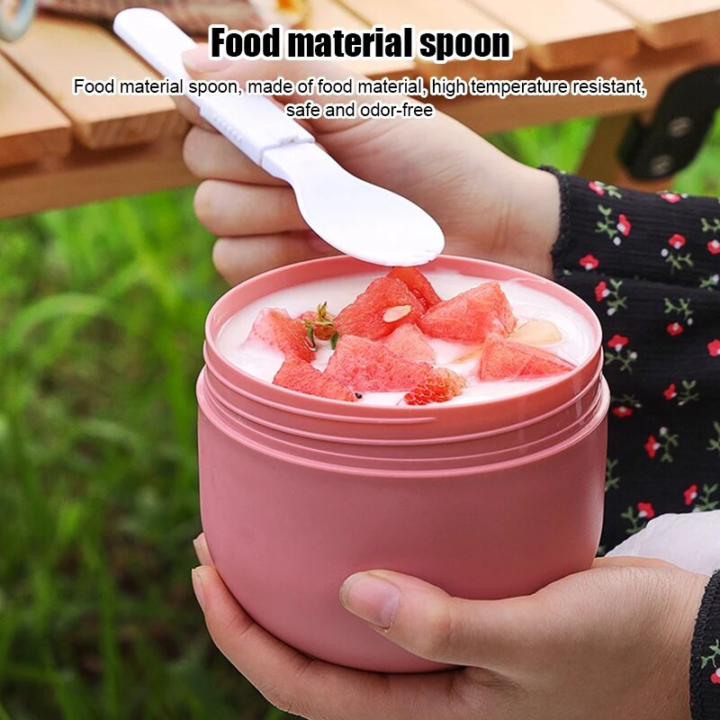 Rozsdamentes acél ebédlődobozos ivócsésze kanállal élelmiszer hőszigetelt leveses termosz tartályok termosz ebéddoboz táska