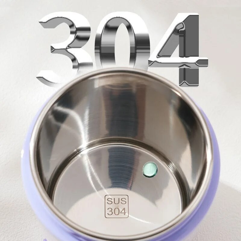 Reggelizőcsésze rozsdamentes acél dugaszolható USB szigetelt levespohár zabkása pohár kültéri hordozható vizes csésze fűtött szigetelt ebédlődoboz