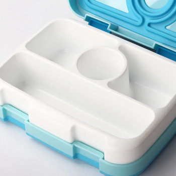 800 ml многофункционална непропусклива кутия Bento с отделения PP контейнер за плодове за обяд за пикник за офис кутия за храна в училище