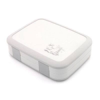 800ml Πολυλειτουργικό στεγανό Bento Box με θήκες PP Picnic Fruit Lunch Box Δοχείο για Office School Food Box