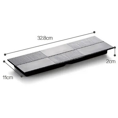 Черен скраб Раирана барбекю Месна чиния Суши Меламин Кухненски прибори Корейска кухня Саури Плодов десерт Чиния за съхранение на суши