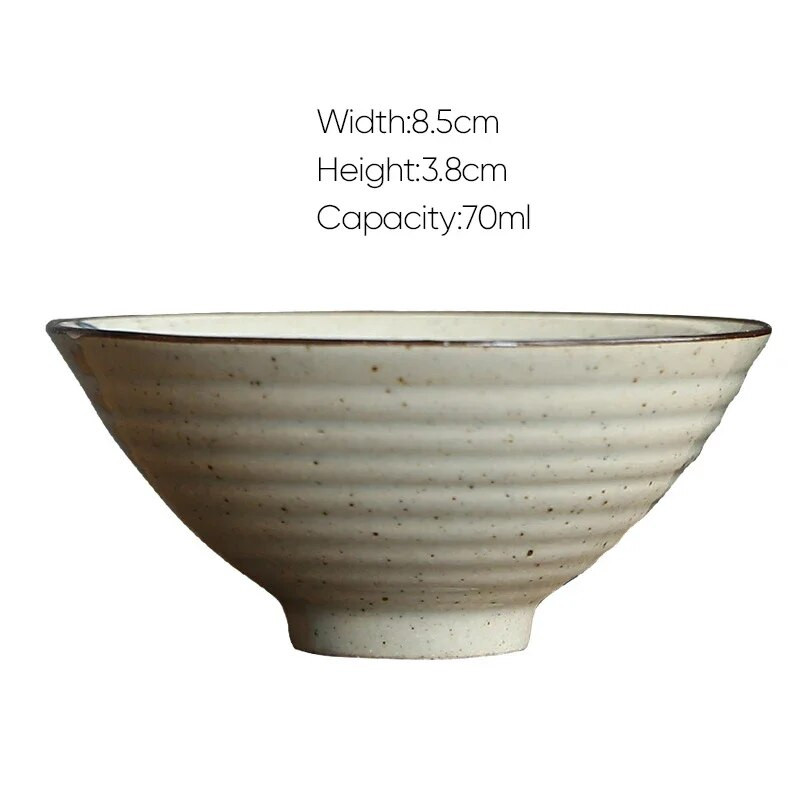 70ml 1db Retro kerámia teáscsésze kerámia kung fu teáscsészék Espresso csésze kávé kerámia csésze háztartási délutáni teáscsésze nagykereskedelem