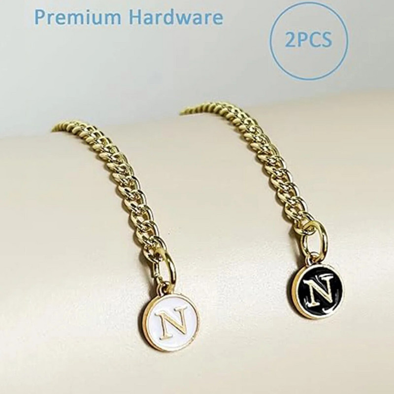 Letter Charm Tartozékok Stanley Cuphoz 2 DB Kezdeti név ID Személyre szabott fogantyú varázslat Stanley Tumblerhez