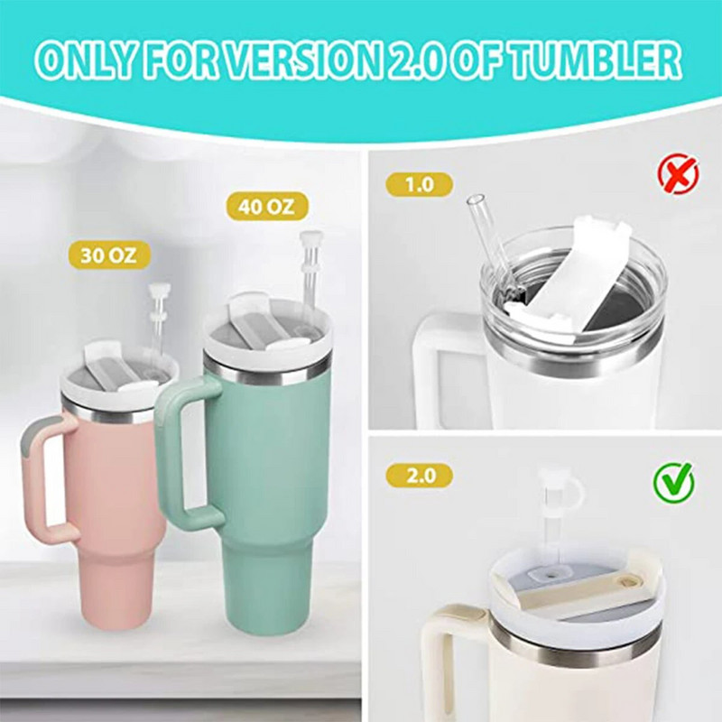6 db szilikon kiömlésgátló dugó Stanley csészéhez 2.0 40oz/30oz Tumbler szivárgásmentes kiömlésgátló készlet