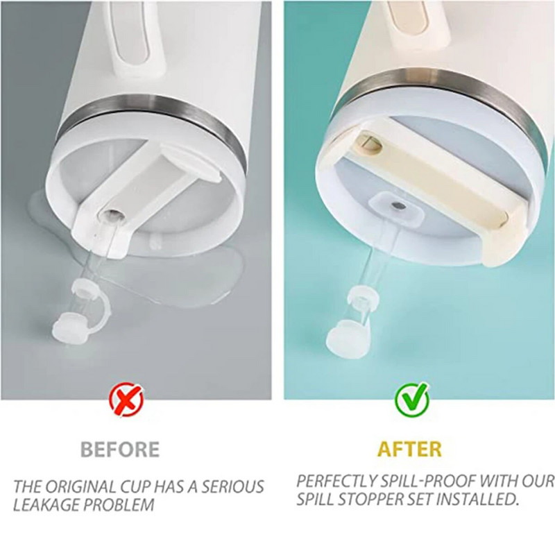 6 db szilikon kiömlésgátló dugó Stanley csészéhez 2.0 40oz/30oz Tumbler szivárgásmentes kiömlésgátló készlet