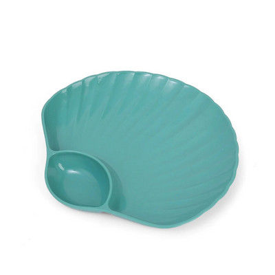 Ястие с черупки Пластмасова чиния за кнедли с дискове с оцет Ястия с оцет Суши Закуска Сушени плодове Разядка Ястие с кости от черупки