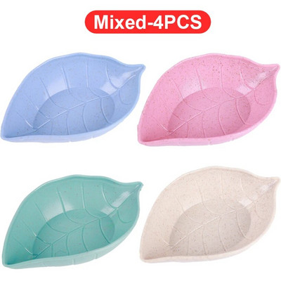 Ястие с черупки Пластмасова чиния за кнедли с дискове с оцет Ястия с оцет Суши Закуска Сушени плодове Разядка Ястие с кости от черупки