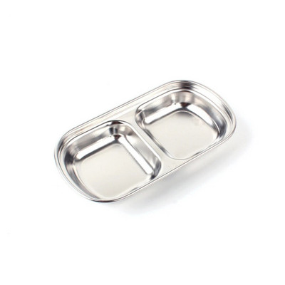 304 Неръждаема стомана Пипер Ястия за сос за печено месо Купа за уасаби Отделно суши Оцет Соеви чинии Посуда Тава за хранителни подправки