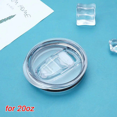 20/30 oz στεγανοποιητικό κάλυμμα μπουκαλιού με προστασία από πιτσίλισμα Απλό πλαστικό ανταλλακτικό καπάκι για το πολύχρωμο Themos Cup Yei Tumber Cup