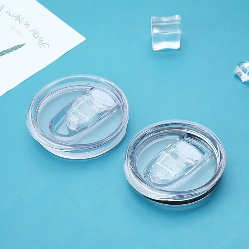 20/30 Oz zárópalack fedele, fröccsenésmentes, sima műanyag cserefedelek Yei Tumber Cup többszínű Themos Cuphoz