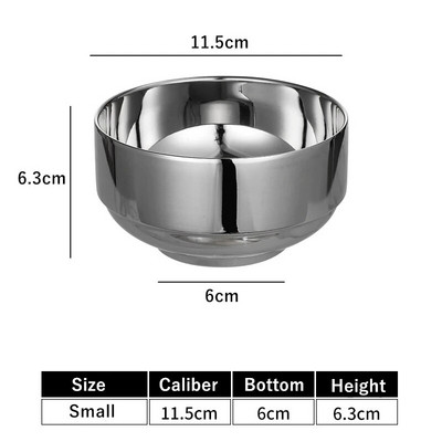 304 диамантена шарка от неръждаема стомана Ramen купа за ориз против изгаряне салата каша супа купа на пара кухненска посуда контейнер за храна