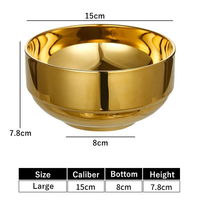 304 диамантена шарка от неръждаема стомана Ramen купа за ориз против изгаряне салата каша супа купа на пара кухненска посуда контейнер за храна