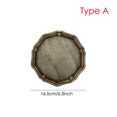 Ретро желязна тава за компот Ръчно изработена реколта за съхранение Поднос за сервиране Изработена чиния с плодове Реквизит за фотография на храна Декорация за домашна кухня