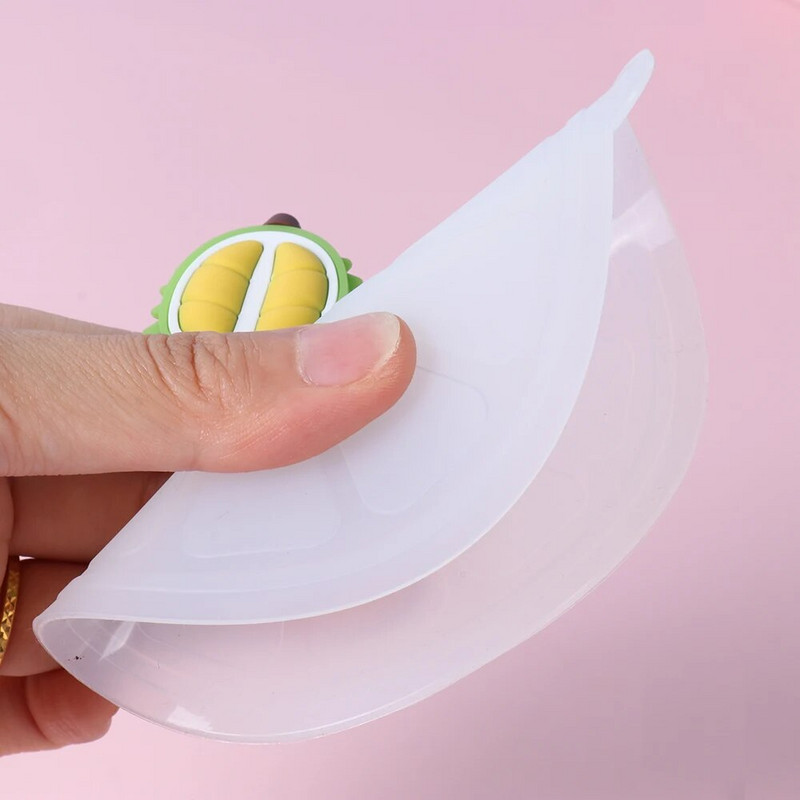 Rajzfilm aranyos szilikon csésze fedő hőálló szivárgásmentes lezárt fedők sapka porálló szívófedél tea kávé fedél otthoni kellékek