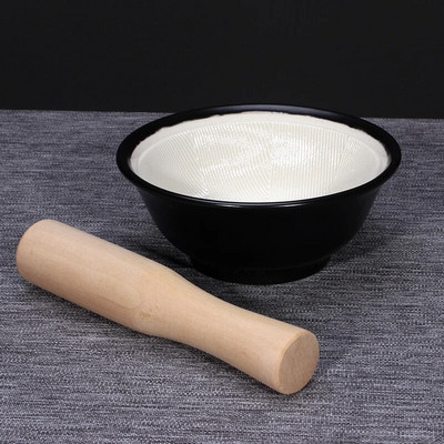 1PC Керамична купа за смилане в японски стил Кухня Ресторант Посуда Купа за храна за дома Ресторант Хотел 12,2x12,2x5,2 см