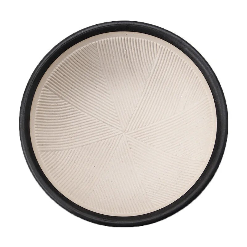 1 DB Japán stílusú kerámia darálótál Konyha Étterem Evőeszközök Ételtál otthoni Étterem Szálloda 12,2x12,2x5,2cm