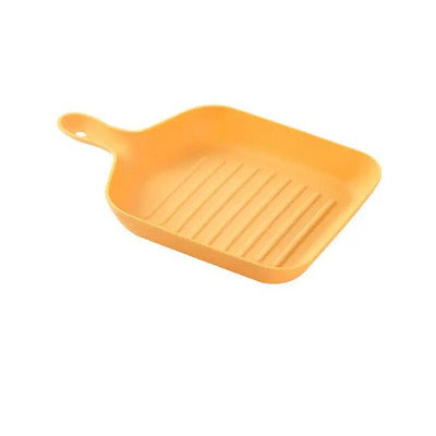 Многофункционална чиния с дръжка Плодови десертни закуски Чинии Хранителна пластмасова тава за съдове за храна Сервизи Кухненски аксесоари