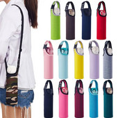 450-600ML Θήκη για κάλυμμα μπουκαλιού νερού Θήκη τσάντας από νεοπρένιο Θήκη για λουράκι ώμου Θήκη μεταφοράς μονωτική τσάντα αθλητικά αξεσουάρ κάμπινγκ