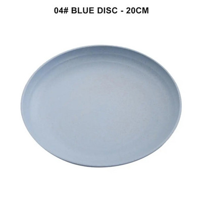 Чинии за вечеря за многократна употреба Модни прибори за хранене Пластмасова чиния за храна Чиния за хранене Десертна чиния Кръгла плодова закуска Поднос за торта Кухня