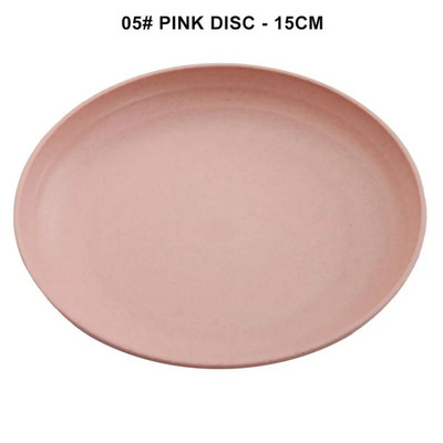 Чинии за вечеря за многократна употреба Модни прибори за хранене Пластмасова чиния за храна Чиния за хранене Десертна чиния Кръгла плодова закуска Поднос за торта Кухня