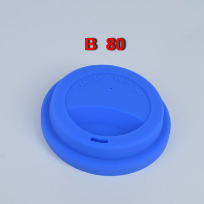 Χρήση για 65/70/75/80/85/88MM επαναχρησιμοποιήσιμα καπάκια φλυτζανιών σιλικόνης Φρέσκο κάλυμμα μόνωση σιλικόνης κάλυμμα κούπας καφέ Καπάκια κούπας καφέ