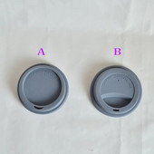 Καπάκια σιλικόνης (90mm/ 80mm) για κεραμικές κούπες Μόνωση σιλικόνης Αδιάβροχο καπάκι ποτηριού Ανθεκτικό στη θερμότητα Κάλυμμα κούπας κατά της σκόνης