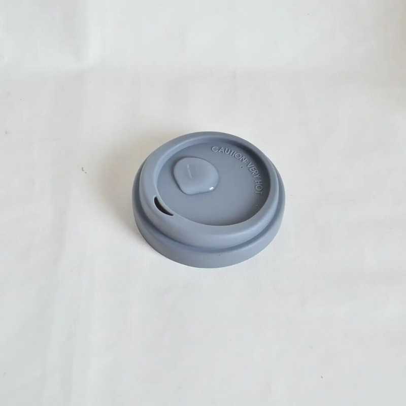 szilikon fedelek (90 mm/ 80 mm) kerámia bögrékhez Szilikon szigetelés Szivárgásmentes csésze fedél hőálló porálló bögre fedél