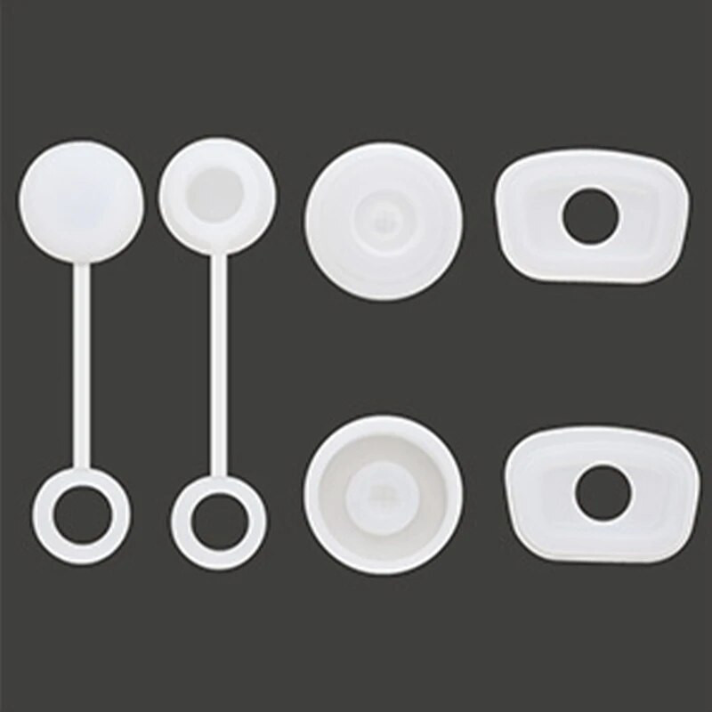 6 db/szett szilikon kiömlésgátló dugó készlet Stanley csészéhez 1,0 40 oz/30 oz pohártartozékok szalma sapka kiömlésgátló szivárgásgátló