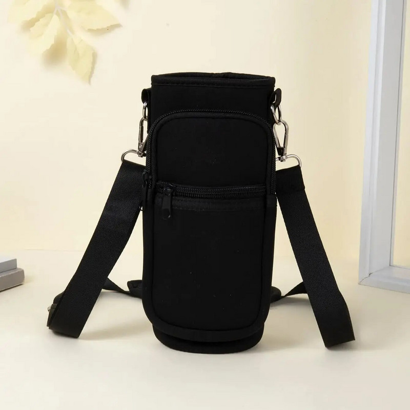 1db kültéri sportforraló csésze fedeles hordozható hordozható termosz övkabát